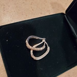 Earring with bling bling